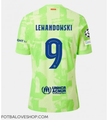 Barcelona Robert Lewandowski #9 Alternativní Dres 2024-25 Krátký Rukáv